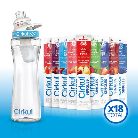 22oz. Plastic Bottle & GoSip® Black Cherry B4
